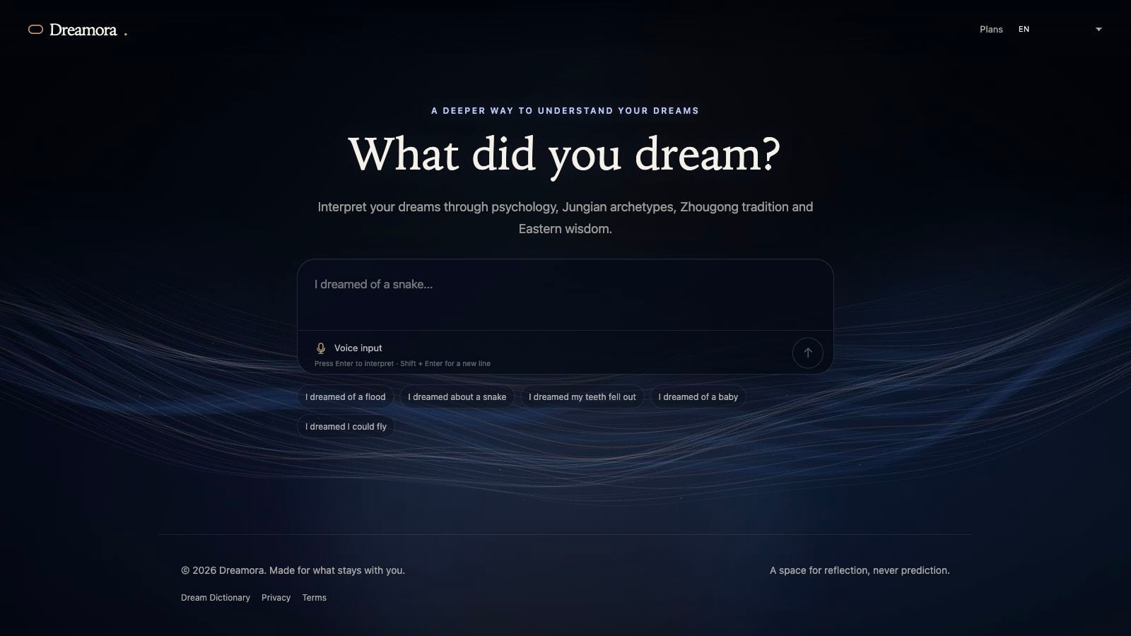 Dreamora product preview